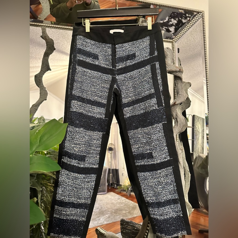 Derek Lam Paris Blue Crop Trousers